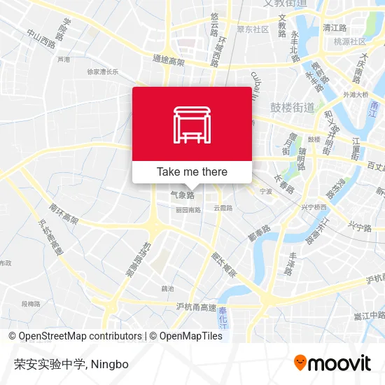 荣安实验中学 map