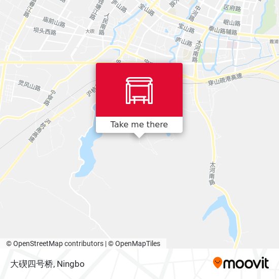 大碶四号桥 map
