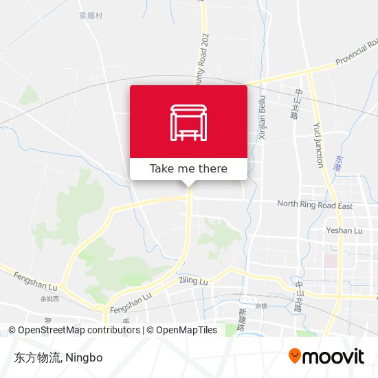 东方物流 map