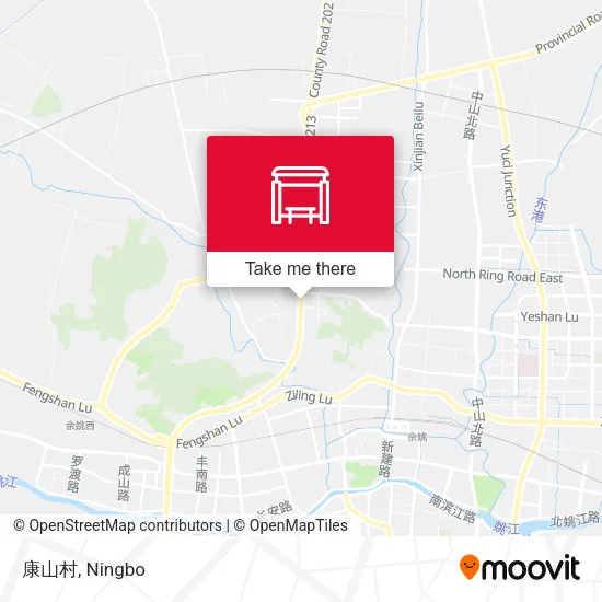 康山村 map