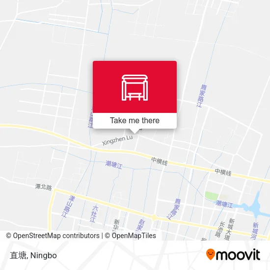 直塘 map