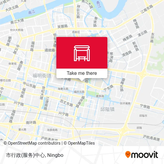 市行政(服务)中心 map