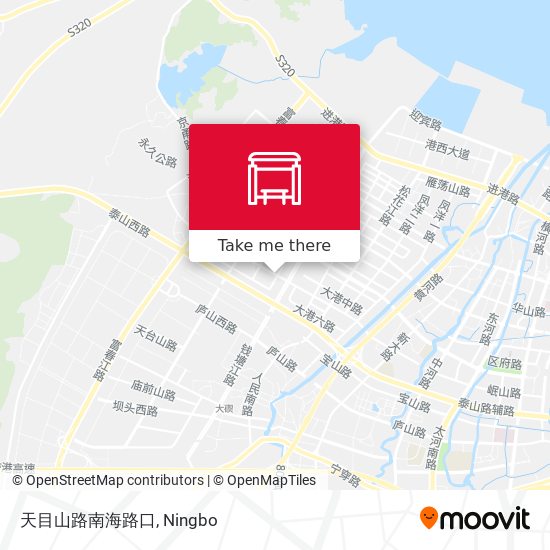 天目山路南海路口 map