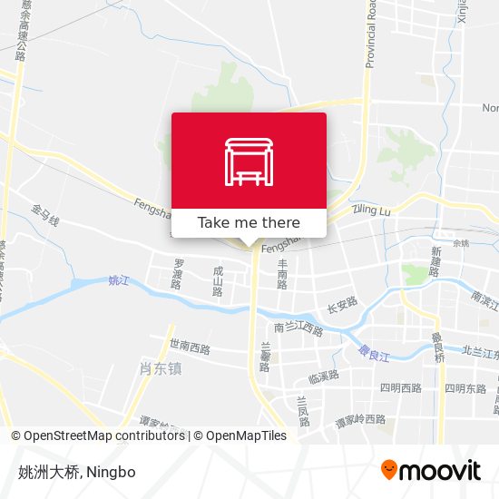 姚洲大桥 map
