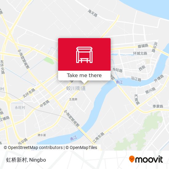 虹桥新村 map