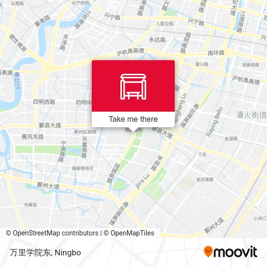 万里学院东 map