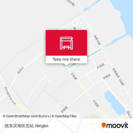 慈东滨海区北站 map