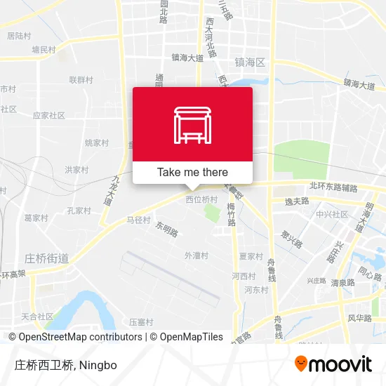 庄桥西卫桥 map