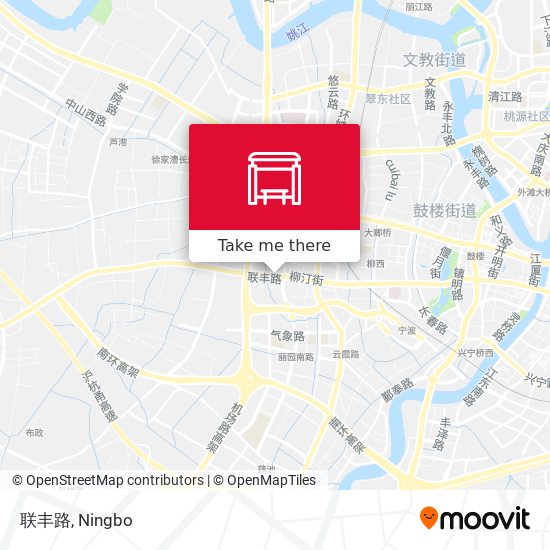 联丰路 map