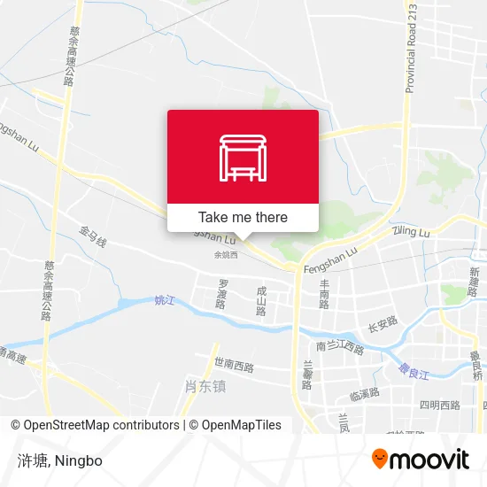 浒塘 map