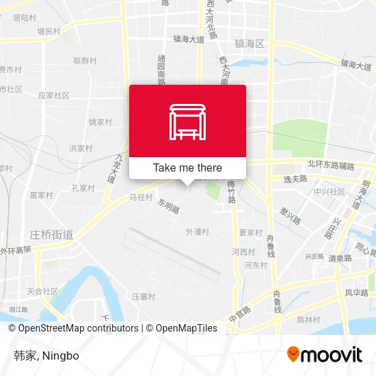 韩家 map