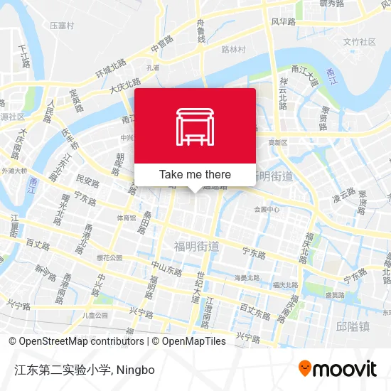 江东第二实验小学 map