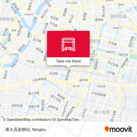 潘火高架桥站 map