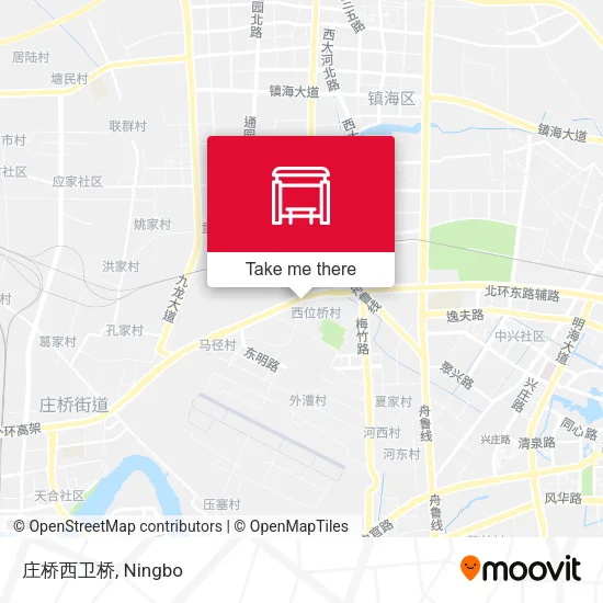 庄桥西卫桥 map