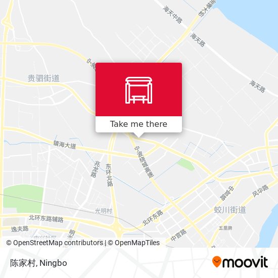 陈家村 map