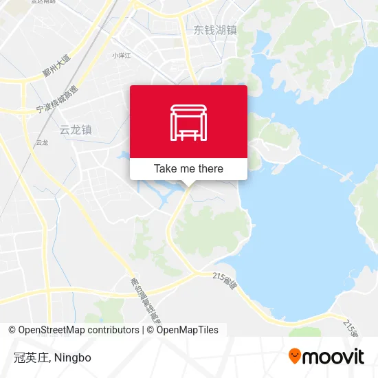 冠英庄 map