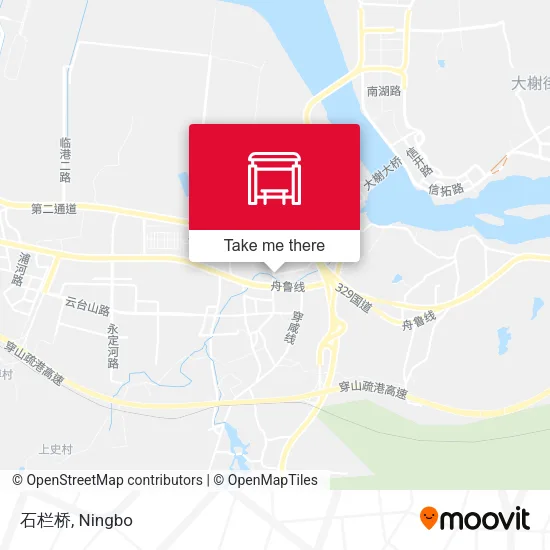 石栏桥 map