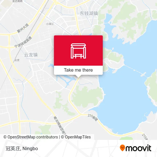 冠英庄 map