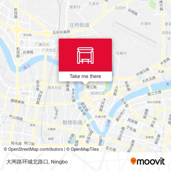大闸路环城北路口 map