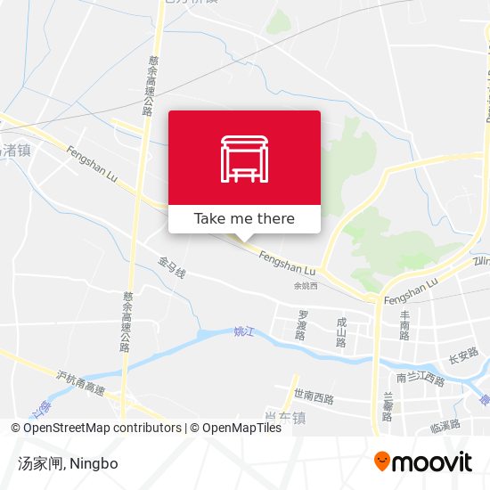 汤家闸 map