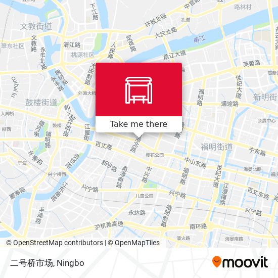 二号桥市场 map