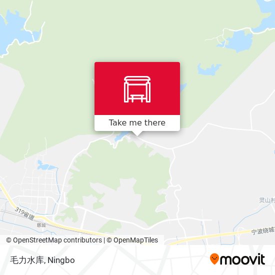 毛力水库 map