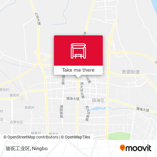 骆驼工业区 map
