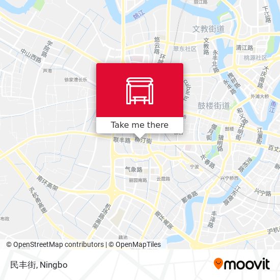 民丰街 map