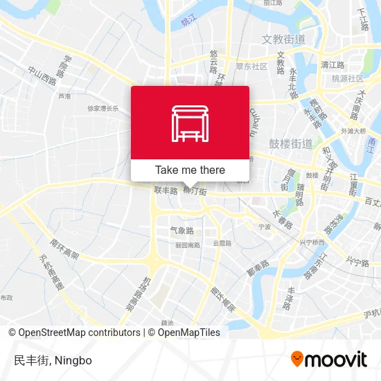 民丰街 map