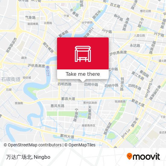 万达广场北 map
