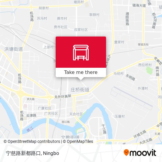 宁慈路新都路口 map