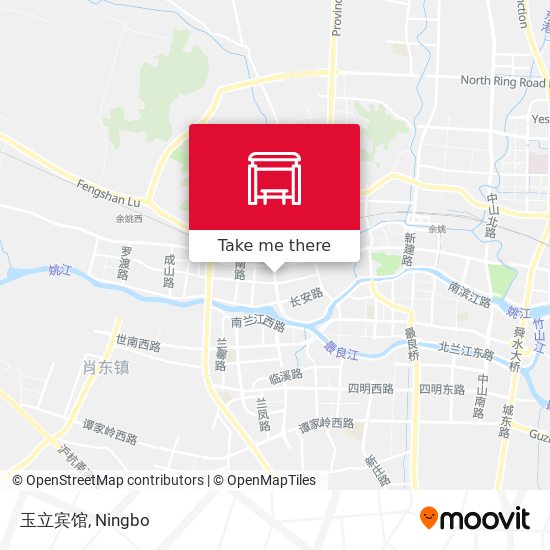 玉立宾馆 map