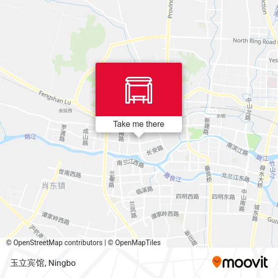 玉立宾馆 map