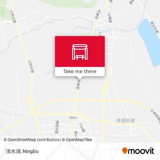 清水湖 map