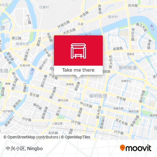 中兴小区 map
