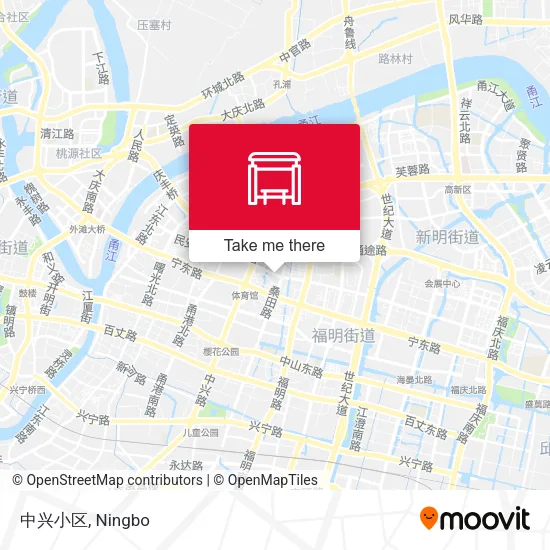 中兴小区 map