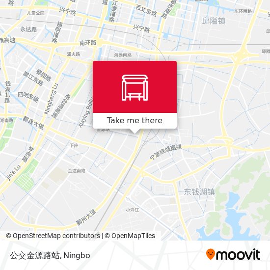 公交金源路站 map