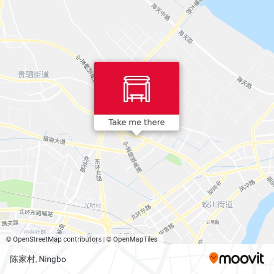 陈家村 map