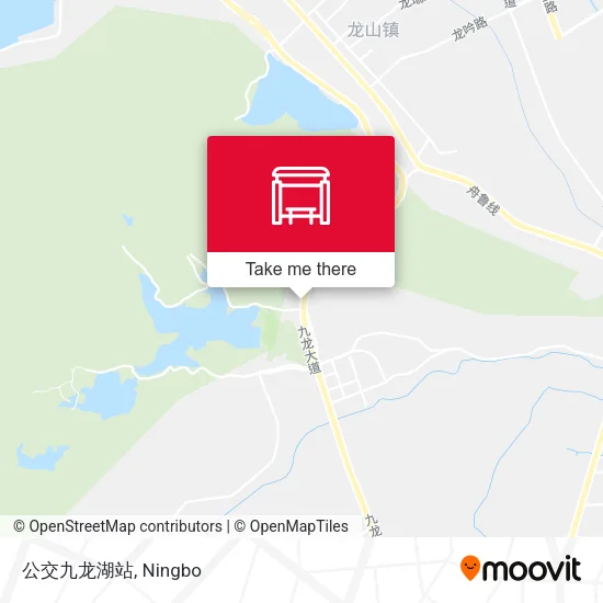公交九龙湖站 map