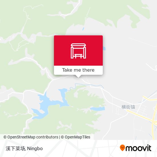 溪下菜场 map