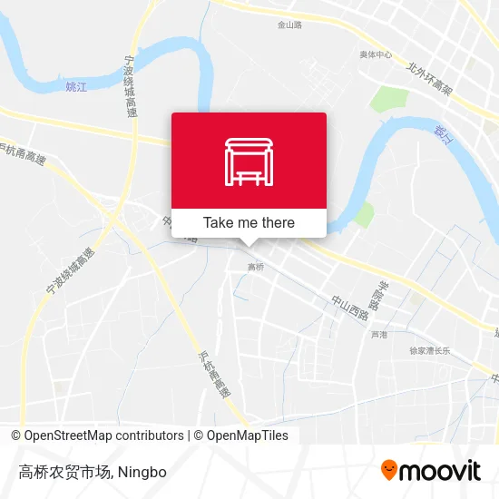 高桥农贸市场 map