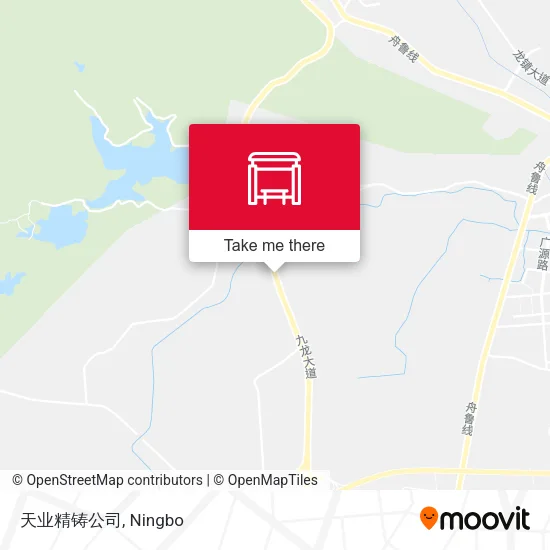 天业精铸公司 map