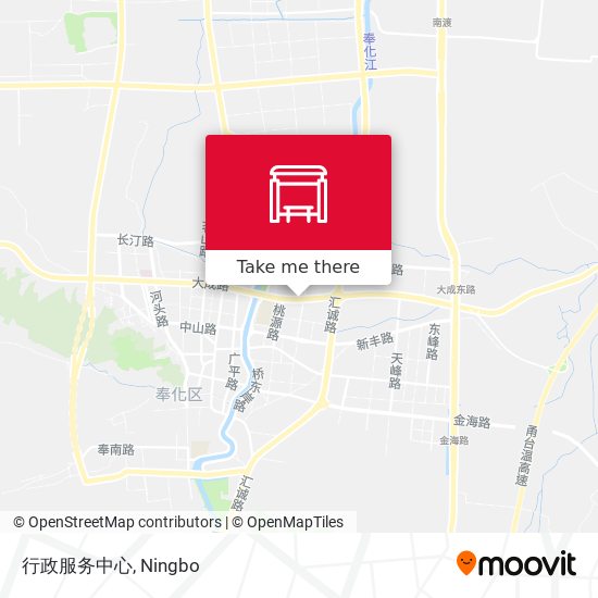 行政服务中心 map