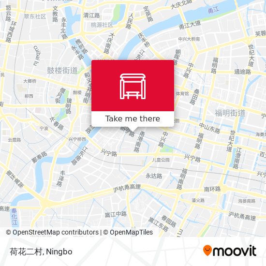 荷花二村 map
