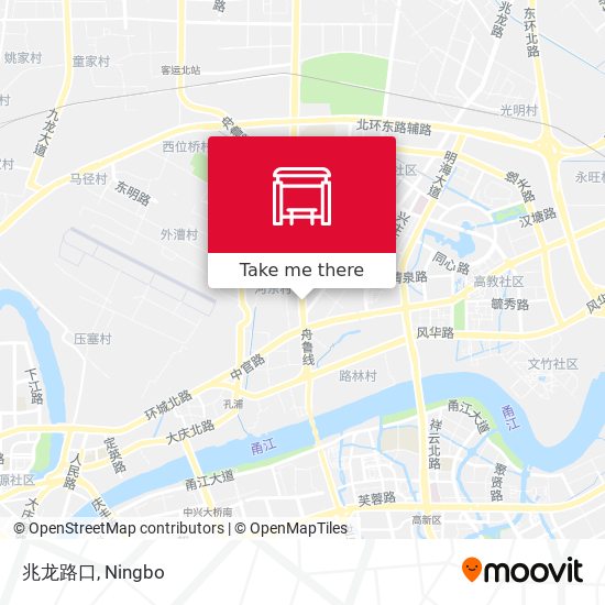 兆龙路口 map