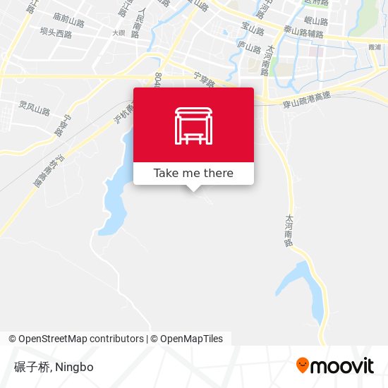 碾子桥 map