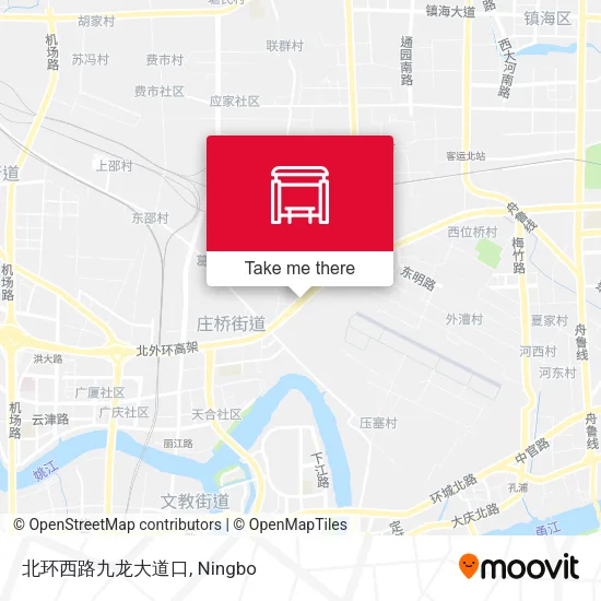 北环西路九龙大道口 map