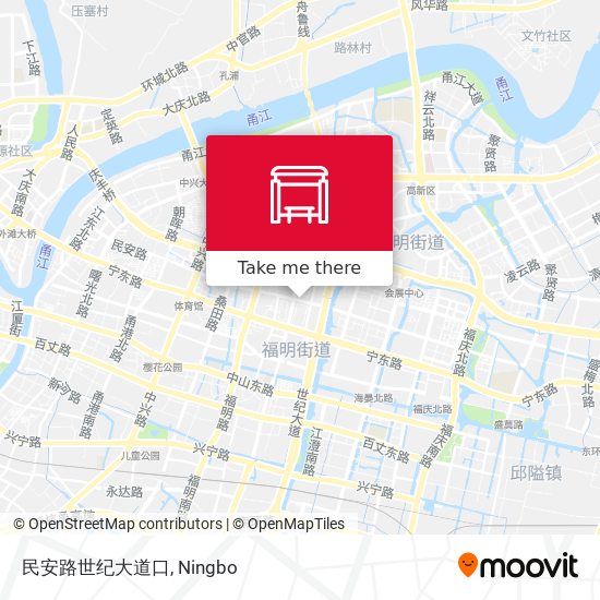 民安路世纪大道口 map