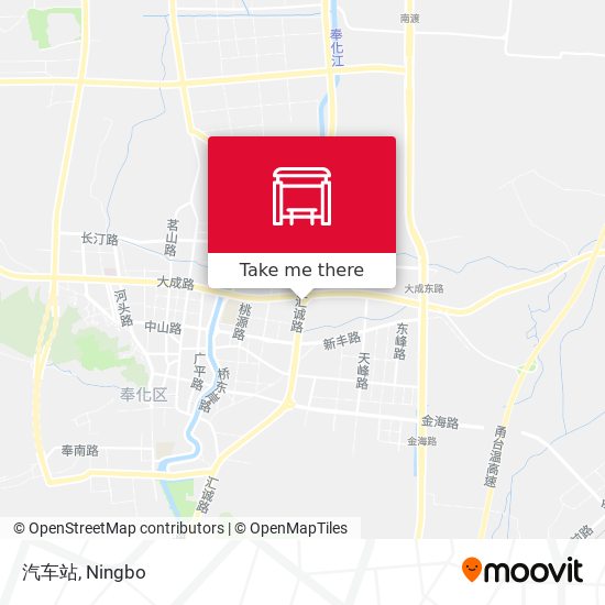 汽车站 map