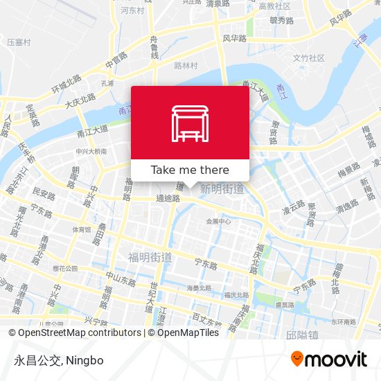 永昌公交 map